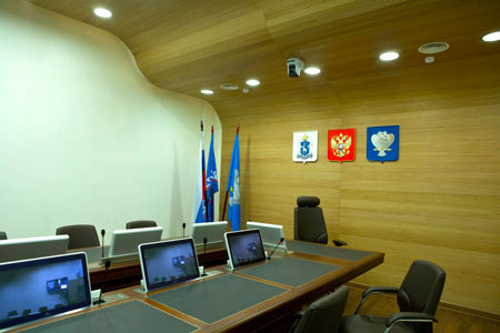 Symetrix в конференц-зале Администрации Нового Уренгоя