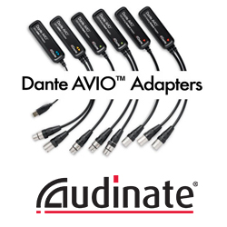 Audinate Dante AVIO – интегрируем в IP-среду практически любые звуковые системы