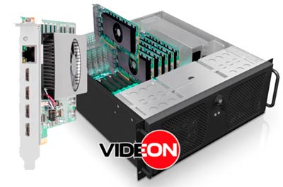 Контроллер видеостены Videon: аппаратное декодирование IP-потоков с разрешением до 8К!