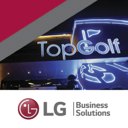 Цифровая трансформация от LG для известной сети развлекательных спортивных центров Topgolf