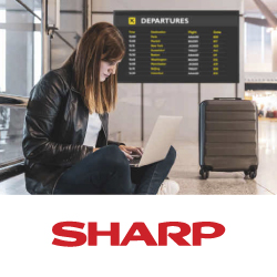 Новые дисплеи Sharp для корпоративной и образовательной среды