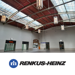 Исключительная разборчивость системы звукового оповещения от Renkus-Heinz для загруженного европейского вокзала в Базеле