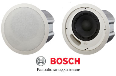 Мощные потолочные громкоговорители серии LC20 производства Bosch
