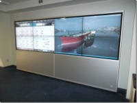 Морской тренажер и интерактивная видеостена c использованием дисплеев Mediavisor 